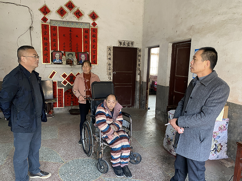 隆回县自来水公司开展乡村振兴入户走访活动