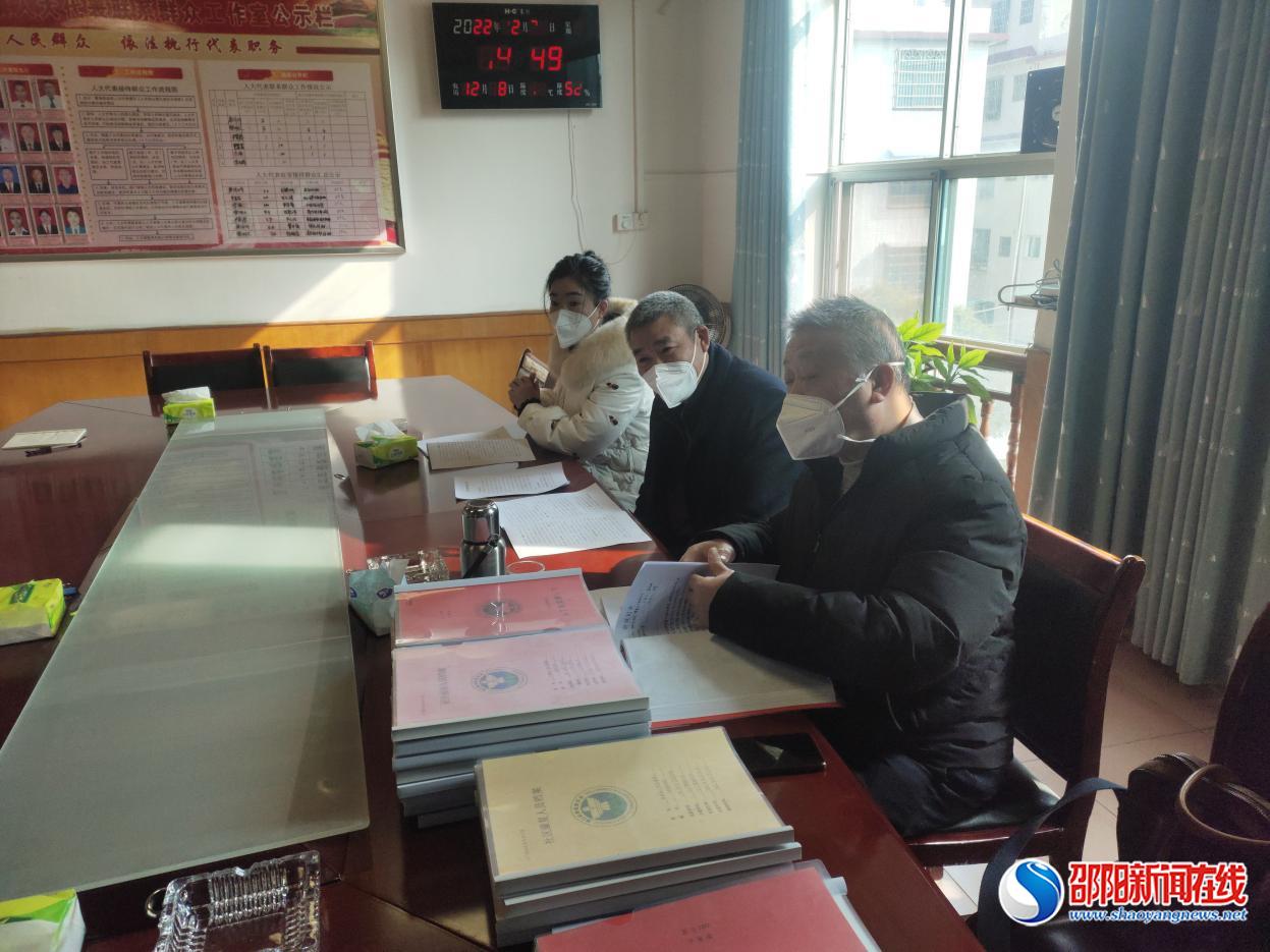 市交通运输局赴洞口县山门镇督导禁毒和反电诈工作