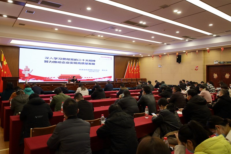 邵阳路桥认真开展“一课一片一实践”推动党的二十大精神走深走实
